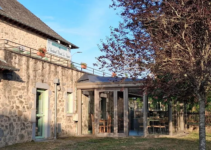 호텔 Logis L'instant Mont Le Viaur Saint-André-de-Najac