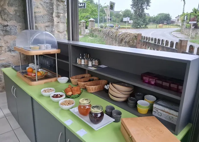 호텔 Logis L'instant Mont Le Viaur Saint-André-de-Najac